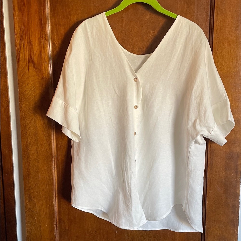 Vetta Capsule Textured Girlfriend Shirt